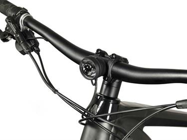 Edel integrierte Beleuchtung am E-Bike Lenker Edel integrierte Beleuchtung am E-Bike Lenker